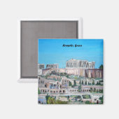 Akropolis, Athene magneet (Voorkant / Achterkant)