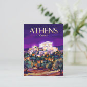 Akropolis Griekenland Briefkaart (Staand voorkant)