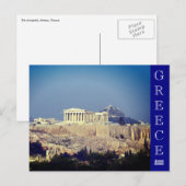 Akropolis Griekenland Briefkaart (Voorkant / Achterkant)