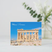 Akropolis in Athene, Griekenland Briefkaart (Staand voorkant)