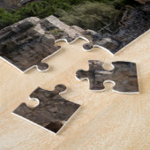 Akropolis Oude ruïnes met uitzicht op Athene Legpuzzel (Zijkant)