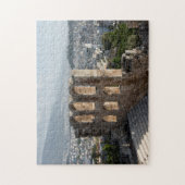 Akropolis Oude ruïnes met uitzicht op Athene Legpuzzel (Verticaal)