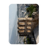 Akropolis Oude ruïnes met uitzicht op Athene Magneet (Verticaal)