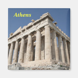 Akropolis-parthenon Athene magneet
