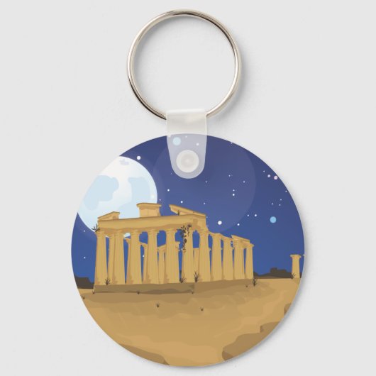 Akropolis van Athene Sleutelhanger (Voorkant)