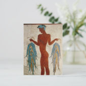 Akrotiri Fisherman Briefkaart (Staand voorkant)