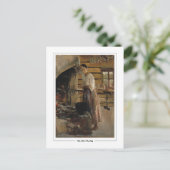 Akseli Gallen-Kallela #148 - Kunstmatig Briefkaart (Staand voorkant)