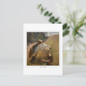 Akseli Gallen-Kallela #1 - Kunstmatig Briefkaart (Staand voorkant)