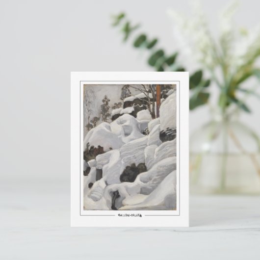 Akseli Gallen-Kallela #269 - Kunstmatig Briefkaart (Staand voorkant)