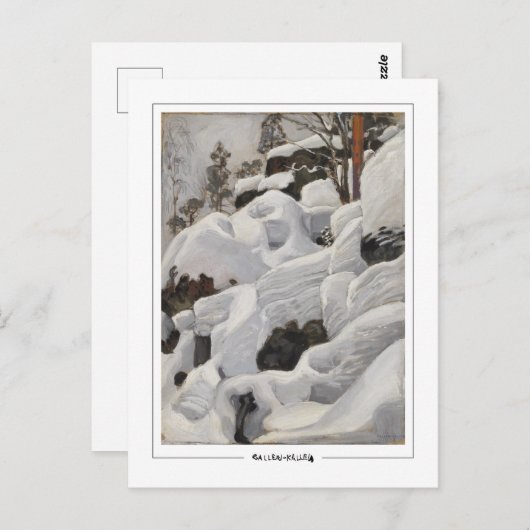 Akseli Gallen-Kallela #269 - Kunstmatig Briefkaart (Voorkant / Achterkant)