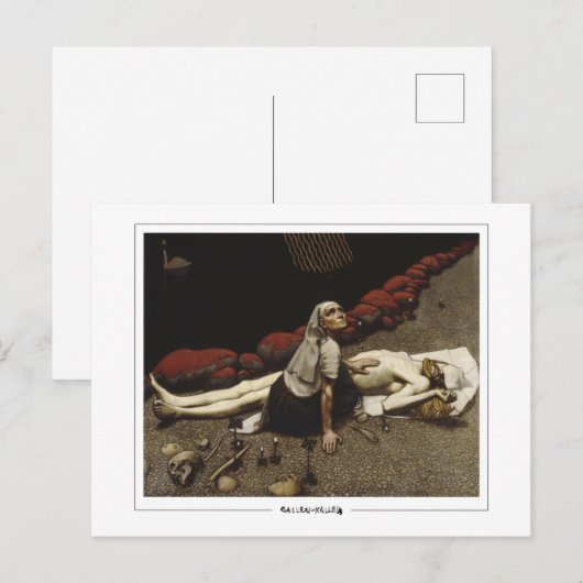 Akseli Gallen-Kallela #351 - Kunstkaart Briefkaart (Voorkant / Achterkant)