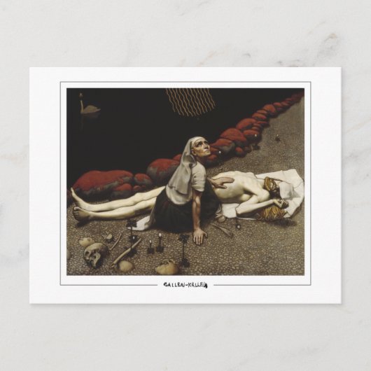 Akseli Gallen-Kallela #351 - Kunstkaart Briefkaart (Voorkant)