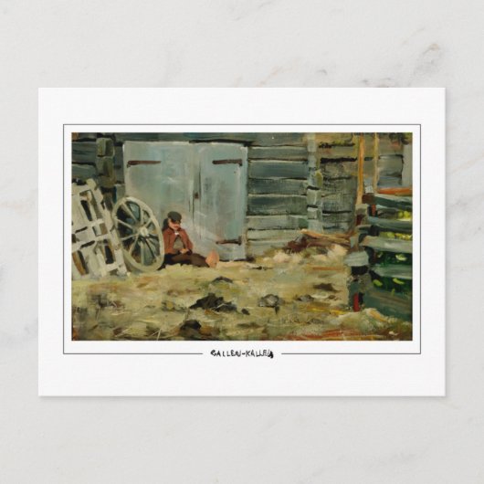 Akseli Gallen-Kallela #371 - Kunstmatig Briefkaart (Voorkant)