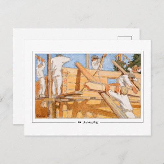 Akseli Gallen-Kallela #417 - Kunstpostkaart Briefkaart (Voorkant / Achterkant)