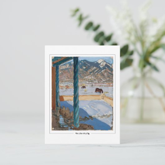 Akseli Gallen-Kallela #59 - Kunstmatig Briefkaart (Staand voorkant)