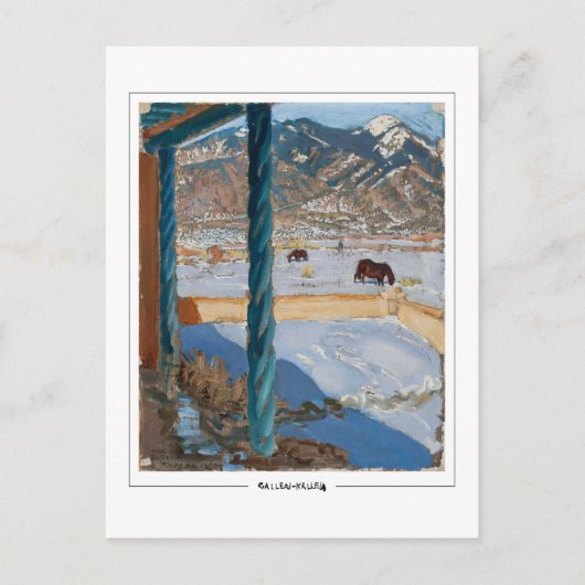 Akseli Gallen-Kallela #59 - Kunstmatig Briefkaart (Voorkant)