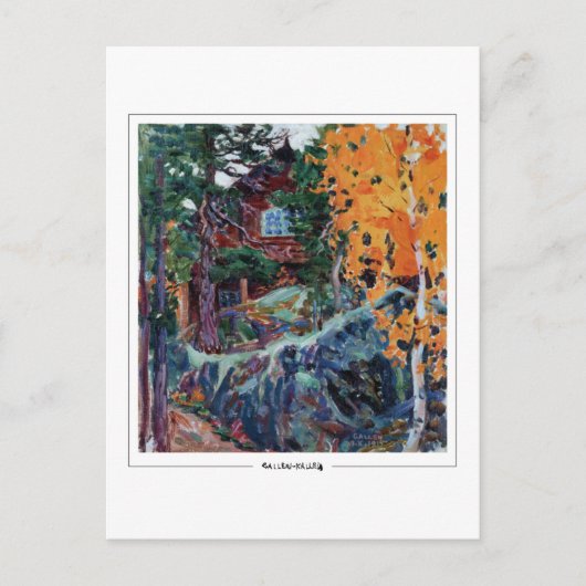 Akseli Gallen-Kallela #6 - Kunstmatig Briefkaart (Voorkant)