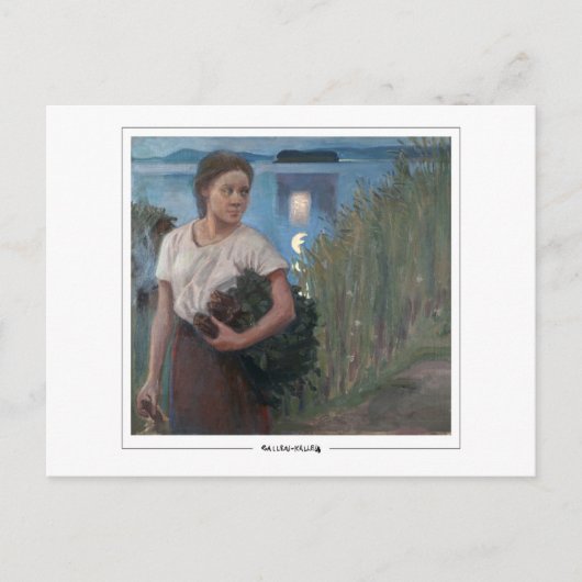 Akseli Gallen-Kallela #8 - Kunstmatig Briefkaart (Voorkant)