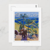 Akseli Gallen-Kallela #9 - Kunstmatig Briefkaart (Voorkant / Achterkant)