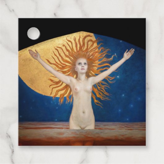 Akseli Gallen-Kallela - Ad Astra Bedankjes Labels (Voorkant)