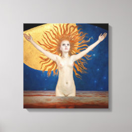 Akseli Gallen-Kallela - Ad Astra Canvas Afdruk