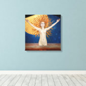 Akseli Gallen-Kallela - Ad Astra Canvas Afdruk (Insitu (Houten vloer))