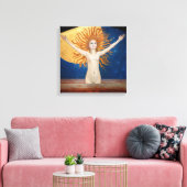 Akseli Gallen-Kallela - Ad Astra Canvas Afdruk (Insitu (Woonkamer))