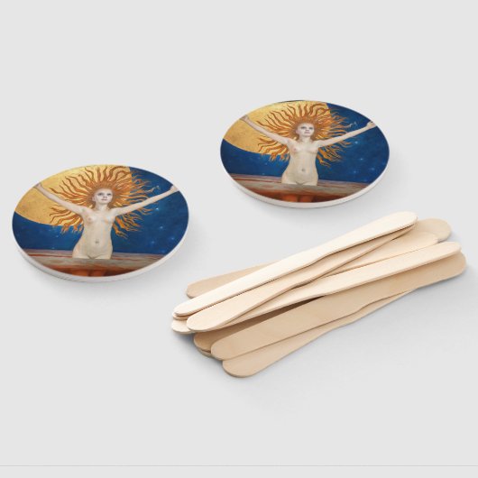 Akseli Gallen-Kallela - Ad Astra Handwaaier (Niet-gemonteerd)