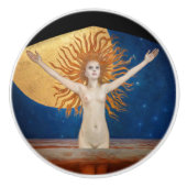 Akseli Gallen-Kallela - Ad Astra Keramische Knop (Voorkant)