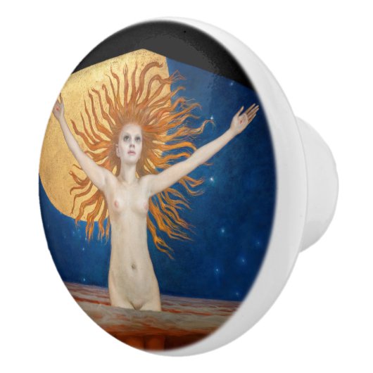 Akseli Gallen-Kallela - Ad Astra Keramische Knop (Rechts)