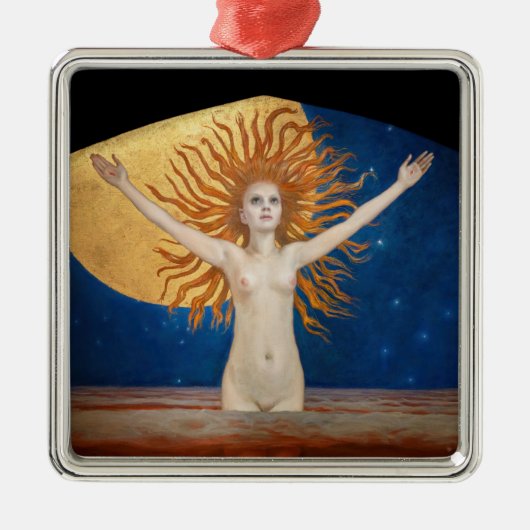 Akseli Gallen-Kallela - Ad Astra Metalen Ornament (Voorkant)