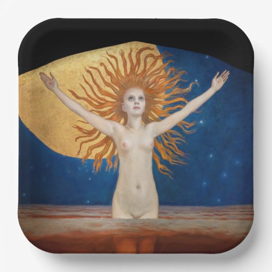 Akseli Gallen-Kallela - Ad Astra Papieren Bordje (Voorkant)