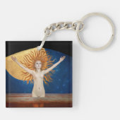 Akseli Gallen-Kallela - Ad Astra Sleutelhanger (Achterkant)