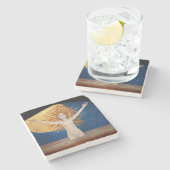 Akseli Gallen-Kallela - Ad Astra Stenen Onderzetter (Zijkant)