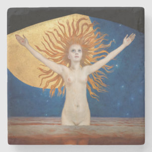 Akseli Gallen-Kallela - Ad Astra Stenen Onderzetter