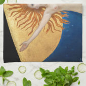 Akseli Gallen-Kallela - Ad Astra Theedoek (Gevouwen)