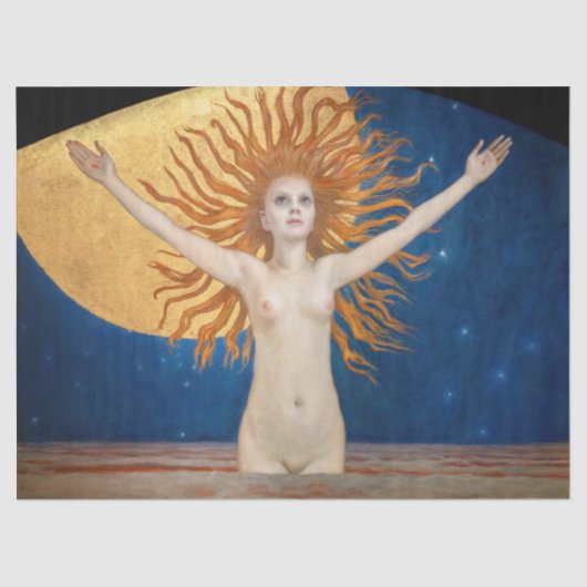 Akseli Gallen-Kallela - Ad Astra Tissuepapier (Voorkant)