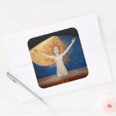 Akseli Gallen-Kallela - Ad Astra Vierkante Sticker (Envelop)