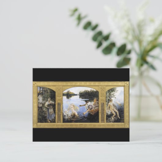 Akseli Gallen-Kallela - Aino Myth Briefkaart (Staand voorkant)