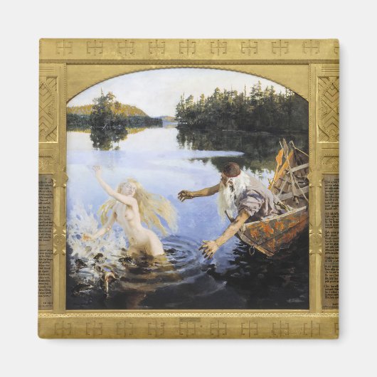 Akseli Gallen-Kallela - Aino Myth Magneet (Voorkant)