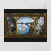 Akseli Gallen-Kallela - Aino Triptiek Briefkaart (Voorkant)