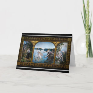 Akseli Gallen-Kallela - Aino Triptych Kaart