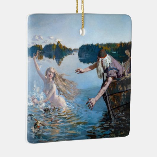 Akseli Gallen-Kallela - Aino Triptych Keramisch Ornament (Rechts)