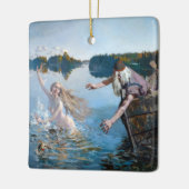 Akseli Gallen-Kallela - Aino Triptych Keramisch Ornament (Links)