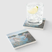 Akseli Gallen-Kallela - Aino Triptych Stenen Onderzetter (Zijkant)