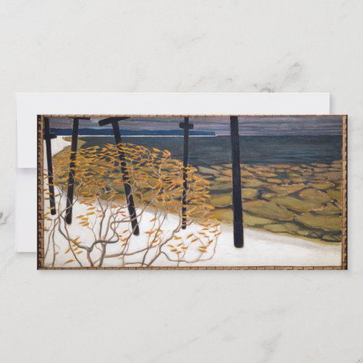 Akseli Gallen-Kallela - Autumn Bedankkaart (Voorkant)