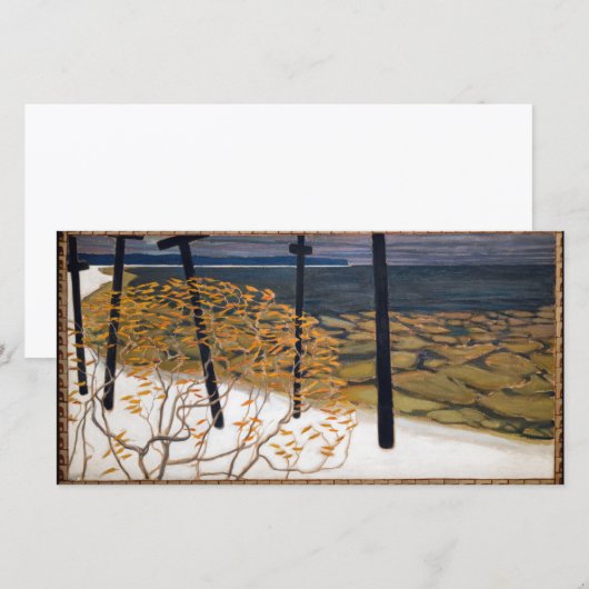 Akseli Gallen-Kallela - Autumn Bedankkaart (Voorkant / Achterkant)