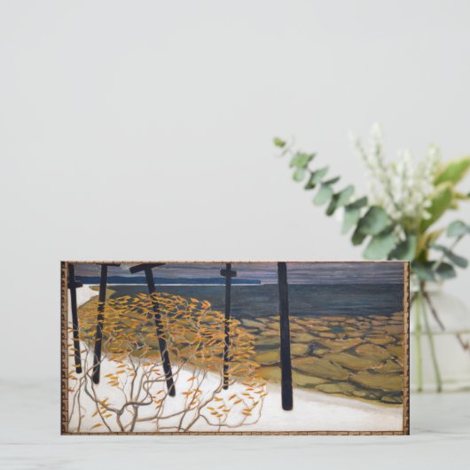 Akseli Gallen-Kallela - Autumn Bedankkaart (Staand voorkant)