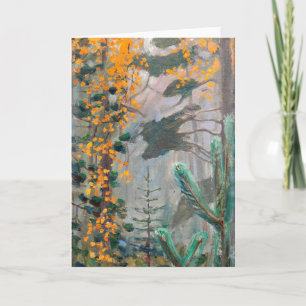 Akseli Gallen-Kallela - Autumn Forest Kaart