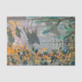 Akseli Gallen-Kallela - Autumn Forest Tissuepapier (Voorkant)